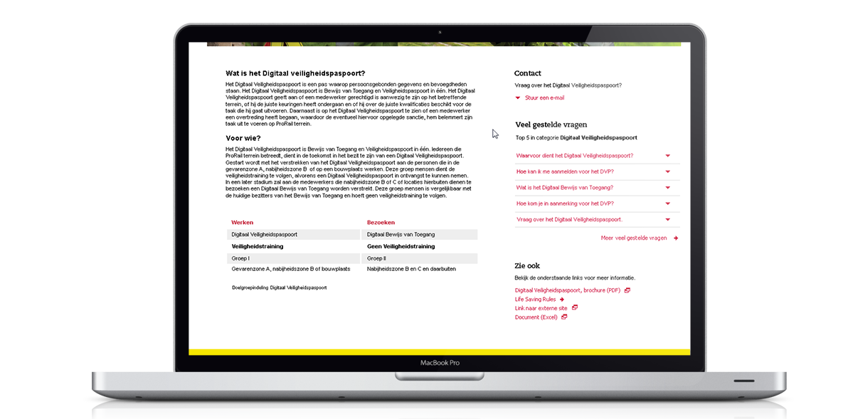 Digitaal Veiligheidspaspoort Website